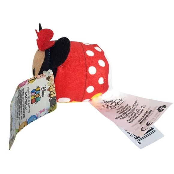 Disney Minnie Mouse Tsum Tsum Plush 3" Stuffed Character With Tags Official Toy - Picture 2 of 9